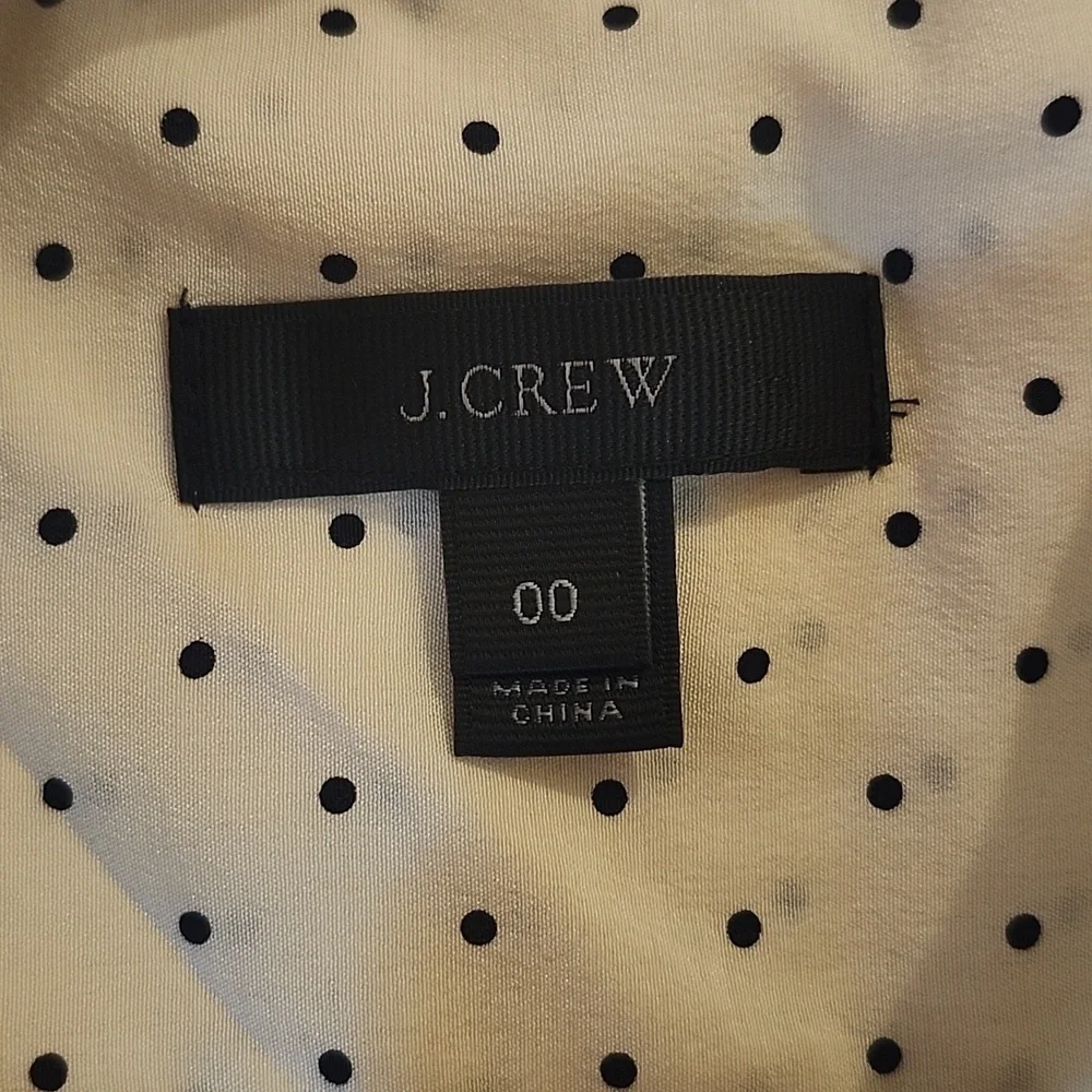 J.crew Elegant Black & Cream Women's Skirt